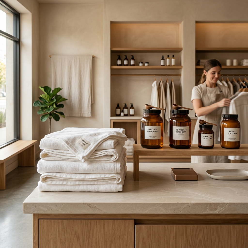 Premium laundry and dry cleaning services
